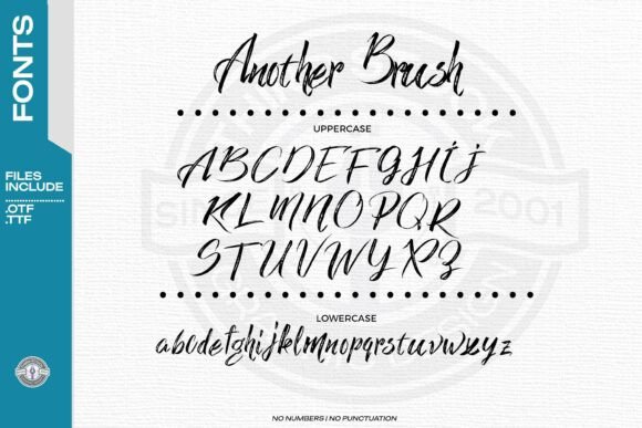 Another Brush: A Raw Typeface for Digital Design
