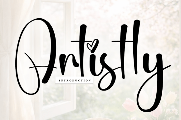 Artistly: A Rhythmic Script Font for Web Design