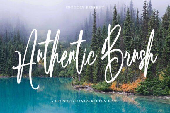 Authentic Brush: A Handwritten Font for Modern Brands