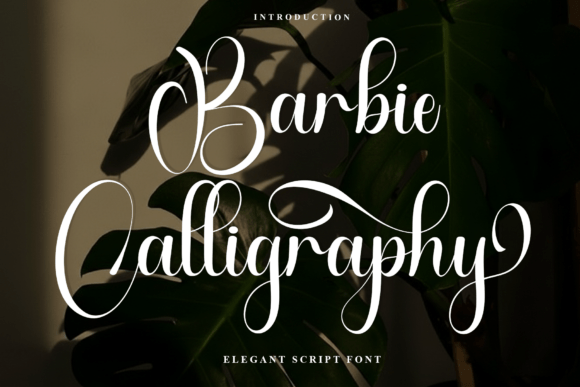 Barbie Calligraphy: A Playful Typeface for Social Campaigns