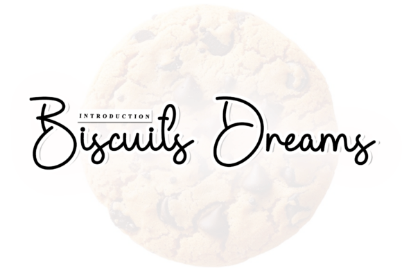 Biscuits Dreams: A Handwritten Font for Web Design