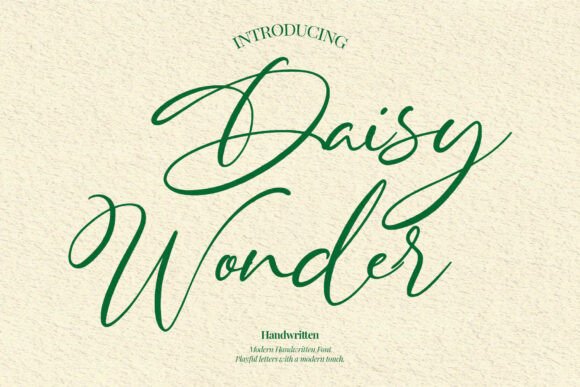 Daisy Wonder Font: Elevate Your Brand Identity