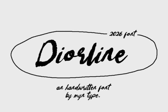 Diorline: The Handwritten Font That Elevates Brand Identity