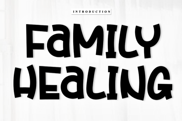 Family Healing Font: Warmth for Web Design