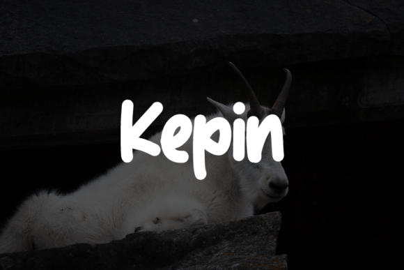 Kepin: A Modern Typeface for Elegant Editorial Design