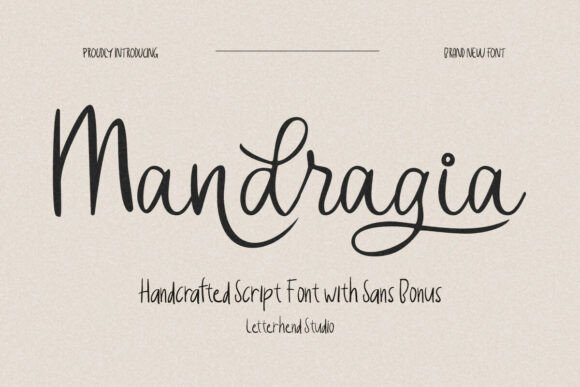 Mandragia Font: Elevate Your Campaign Visuals