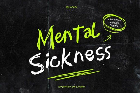 Mental Sickness Font: Bold Branding for Small Business