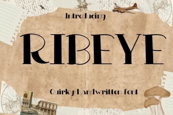 Ribeye Font Review: Bold Script for Brand Impact