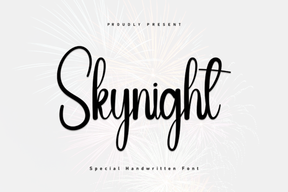 Skynight: A Handwritten Typeface for Editorial Warmth