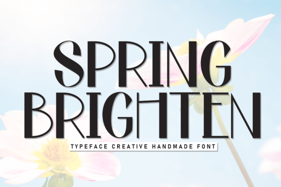 Spring Brighten Font: A Fresh Typeface for Editorial Design