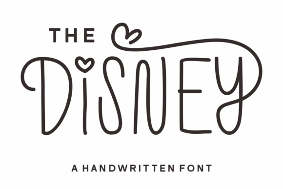 The Disney Font: A Whimsical Typeface for Editorial Design