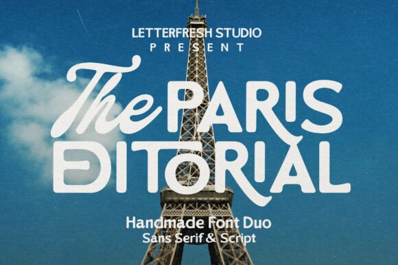 The Paris Editorial Font for Web Design