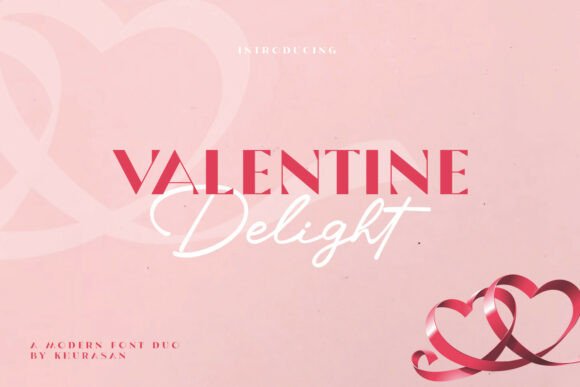 Valentine Delight Duo: A Romantic Font Review